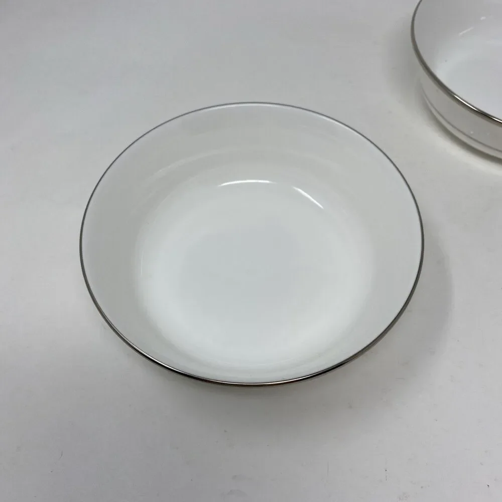 Set of 2 Lenox Opal Innocence 6.5